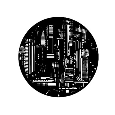 Gobo GAM 261 City lights - Taille M (66 mm)