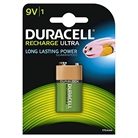 Pile rechargeable 9V 6LR61 170mAh DURACELL ULTRA