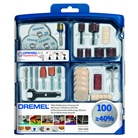 Kit complet et polyvalent de 100 accessoires pour outils DREMEL