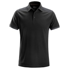 Polo polyester/coton Snickers Workwear - Noir/Gris - Taille XXL