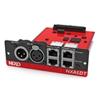 Carte d'extention numérique AES + DANTE pour NEXO NXAMP mk2