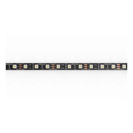 Strip led ENTTEC 12V RGBW - 60 pixel / m - 7IP20 - fond noir - long 5m