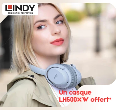 Lindy casque offert