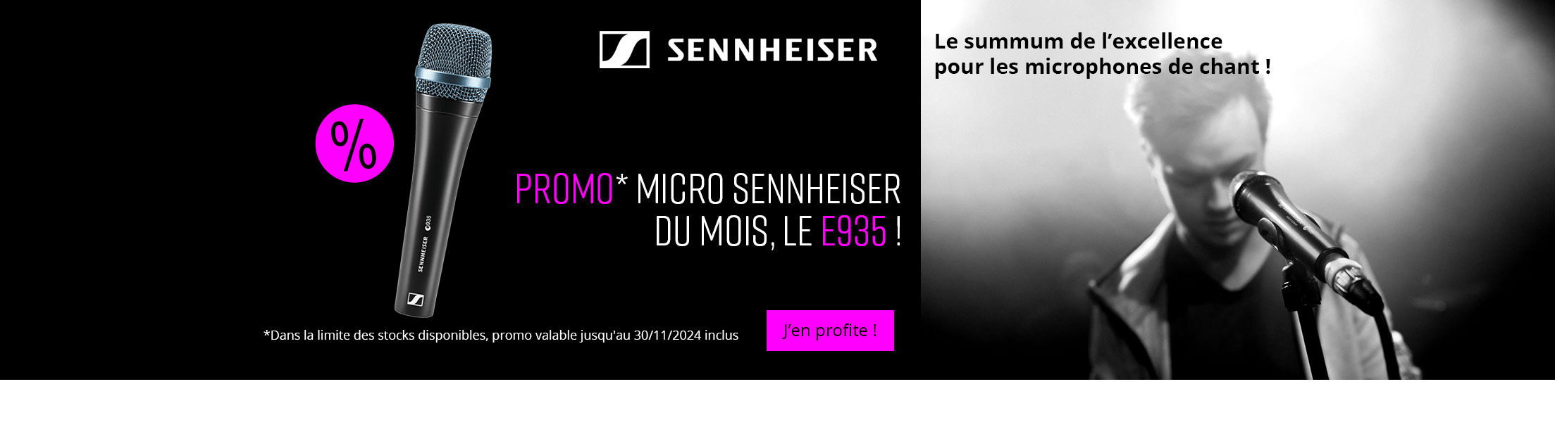 e935 Sennheiser en promo