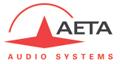 AETA AUDIO SYSTEMS