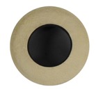 2012-B-Oeilleton peau de chamois rond medium BLUESTAR Round Large Eyecushion