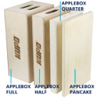 APPLEBOX-FULL-Grosse cale KUPO Apple Box Full 1/2 - Hauteur 8'' ou 20cm