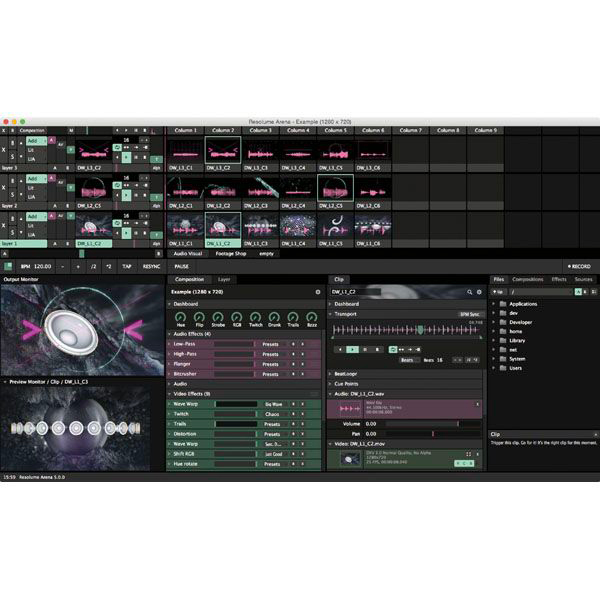 resolume 5 arena application midi mapping