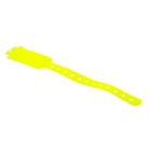 BRACELETLARGE-JF-Bracelet large d'identification vinyle XL 25cm x 25mm jaune fluo