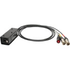CLREAESOP-Recepteur 2 canaux KLOTZ CATLink audio analogique, AES/EBU ou DMX 3p 