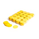 CONFETTIS-RDS-J-Sachet de confettis ignifugés 1kg - diamètre 55mm - JAUNE