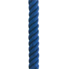 CORDE-1-6-BL-Corde de guidage tressée pour poteau à corde - Long : 1,6m - Bleu