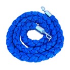 CORDE-2-BLC-Corde de guidage tressée pour poteau à corde - Long : 2m - Bleu