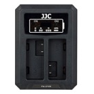 DCH-LPE8-Chargeur double JJC DCH-LPE8 pour batterie Canon LP-E8
