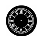 G77920-A-Gobo ROSCO DHA 77920 Clock face - Taille A (100 mm)