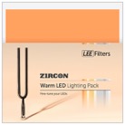 GELPACK-ZIRCONWL-Filtre gélatine LEE FILTERS Zircon Warm LED Pack