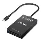 LECT-XQD-USBC-Lecteur 2 en 1 CARUBA pour carte mémoire XQD et SD USB type C