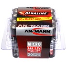 LR03-ALCA-20-AN-Boîte de 20 piles LR03 - AAA - Alcaline Ansmann