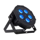 MEGAHEXPAR-Par LED ultra compact 5 x 6W RGBWA + UV double lyre MEGAHEXPAR ADJ