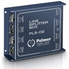 PLS02-Splitteur audio passif niveau LIGNE 2 canaux PLS02 PALMER
