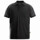 POLO-N-M-Polo polyester/coton Snickers Workwear - Noir/Gris - Taille M