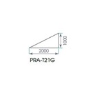 PRA-T21G-Plateau de praticabe extérieur ASD triangulaire gauche 2m x 1m