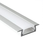 PROFI-MICROK-3-Profilé aluminium MICRO K pour strip led - anodisé - 3m
