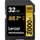 SDHC2000X-32-Carte mémoire LEXAR Pro SD HC 2000x 32Go - 300Mo/s
