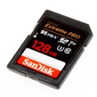 SDXCEP-128-Carte mémoire SANDISK SD XC Extreme Pro - 128Go