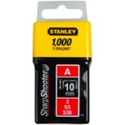 STANLEY-AGR10A-Agrafes 10mm type A - boîte de 1000pcs - STANLEY