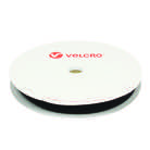VELCRO25F-25N-Velcro à coudre femelle (boucles) 25mm x 25m - NOIR