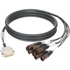 YTAN08DM1-Câble analogique SUBD25 mâle / 8XLR3M pour MY8DA96 - 1m