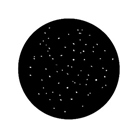 Gobo GAM 231 Realistic stars - Taille A (100 mm)
