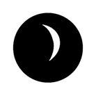 Gobo GAM 250 Crescent moon - Taille A (100 mm)