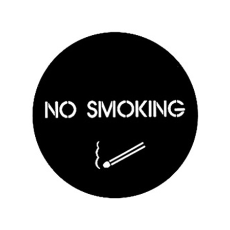 Gobo GAM 260 No smoking - Taille A (100 mm)