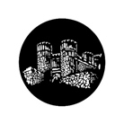 Gobo GAM 272 Castle - Taille A (100 mm)