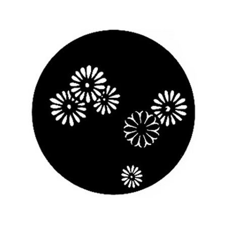 Gobo GAM 298 Flower motif - Taille A (100 mm)