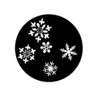 Gobo GAM 310 Small snowflakes - Taille A (100 mm)