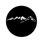Gobo GAM 380 Mountain peaks - Taille A (100 mm)