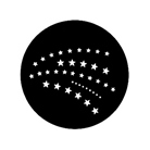 Gobo GAM 399 Star banner 1 - Taille A (100 mm)