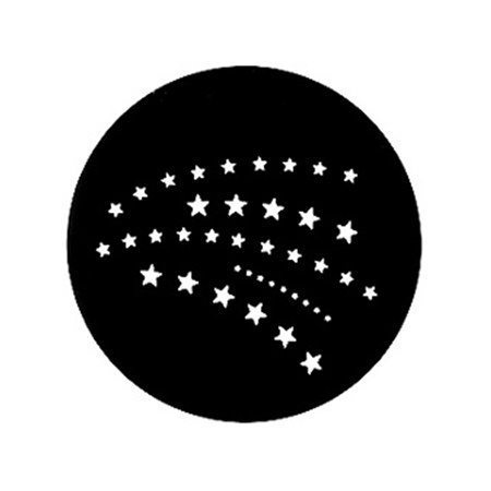 Gobo GAM 399 Star banner 1 - Taille A (100 mm)