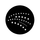 Gobo GAM 399 Star banner 1 - Taille M (66 mm)