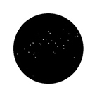 Gobo GAM 587 Tiny stars - Taille B (86 mm)