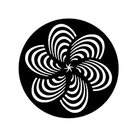 Gobo GAM 664 Pinwheel 1 - Taille B (86 mm)