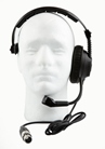 AM100-2 - Micro-casque 1 oreille ALTAIR pour système intercom filaire