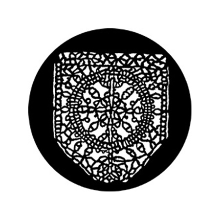 Gobo GAM 717 Lace medallion - Taille A (100 mm)