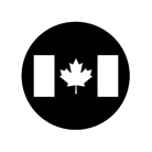 Gobo ROSCO DHA 77210 Canadian flag - Taille A (100 mm)