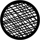 Gobo ROSCO DHA 77710 Fine mesh - Taille A (100 mm)