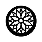 Gobo ROSCO DHA 77145 Rose window 2 - Taille CYB (44 mm)