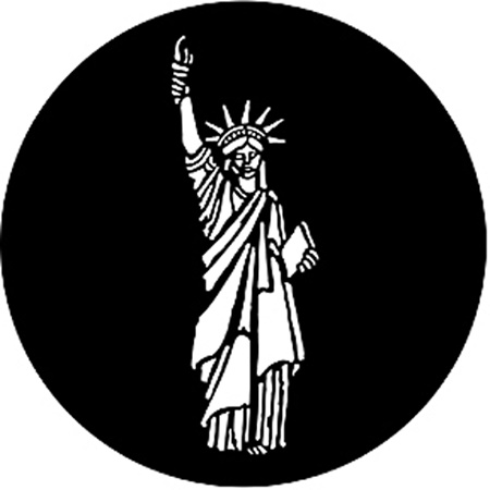 Gobo ROSCO DHA 77307 Statue of liberty - Taille B (86 mm)